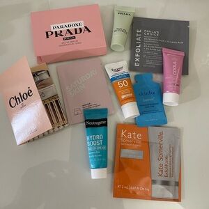 Skincare and Fragrance Sample Set